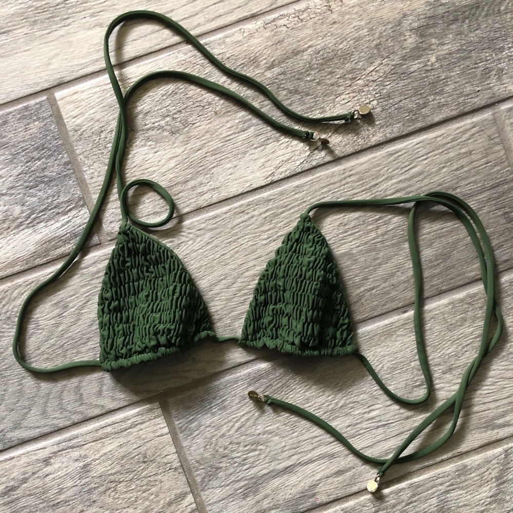 Tori Praver triangle top
